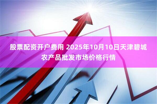 股票配资开户费用 2025年10月10日天津碧城农产品批发市场价格行情